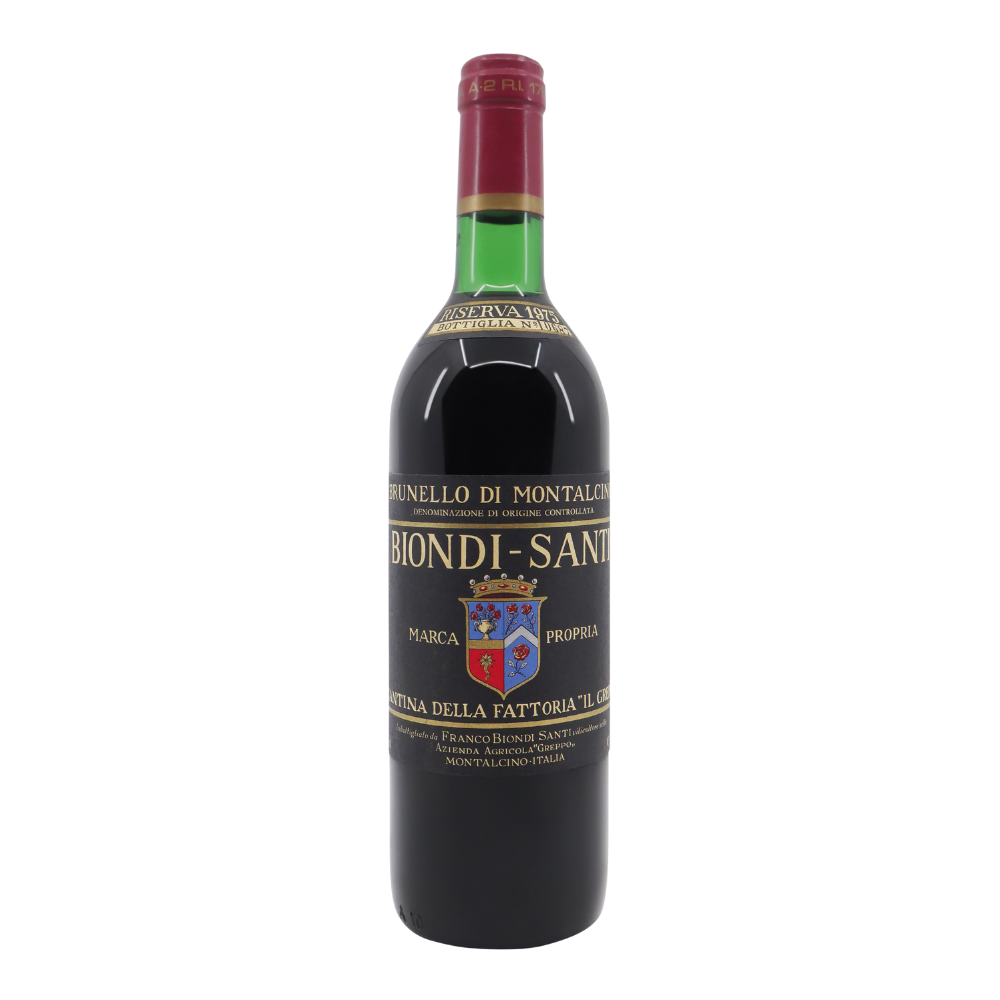1975 Tenuta Greppo Biondi-Santi Brunello di Montalcino Riserva Tuscany Italy 750ml