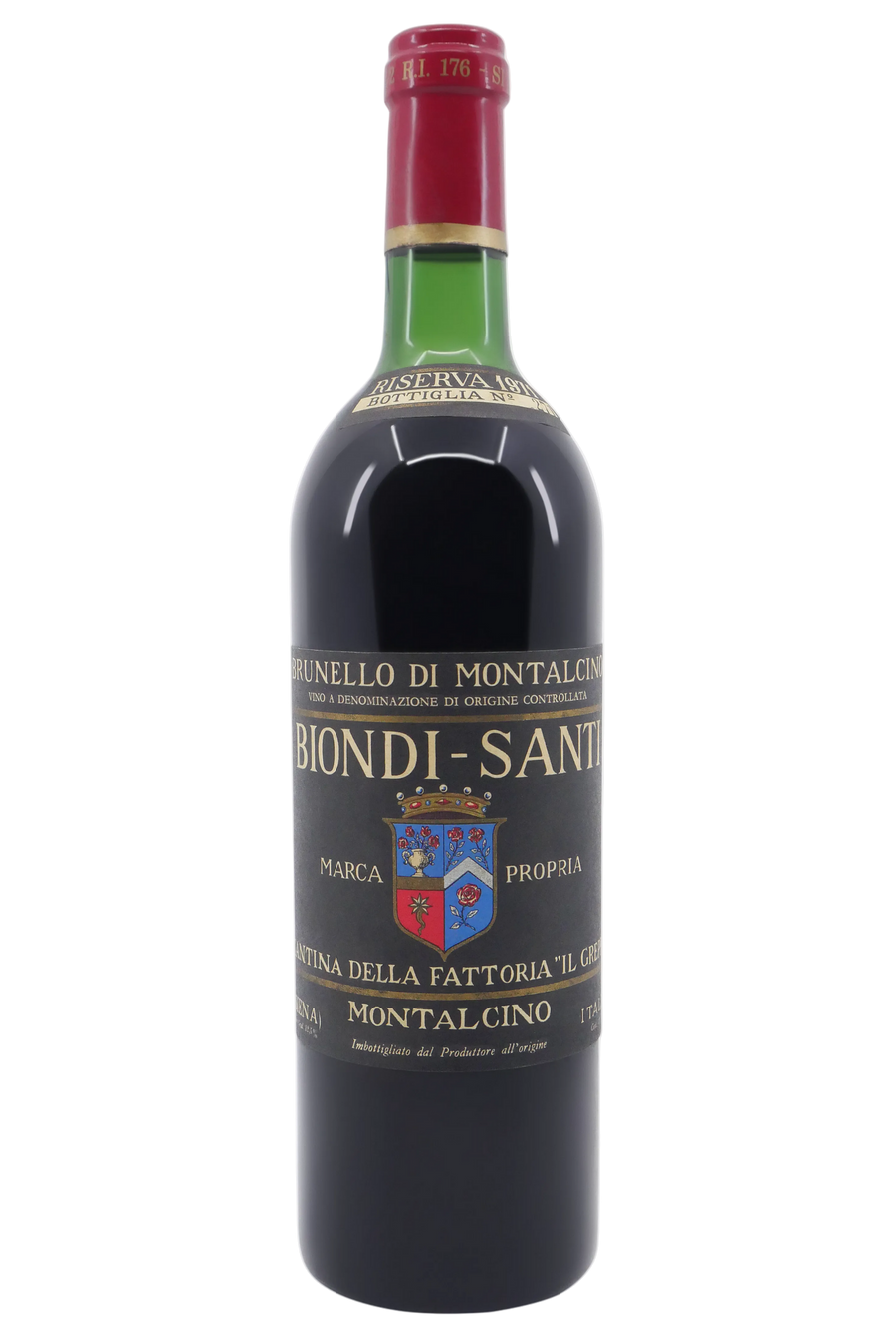 1971 Tenuta Greppo Biondi-Santi Brunello di Montalcino Riserva Tuscany Italy 750ml