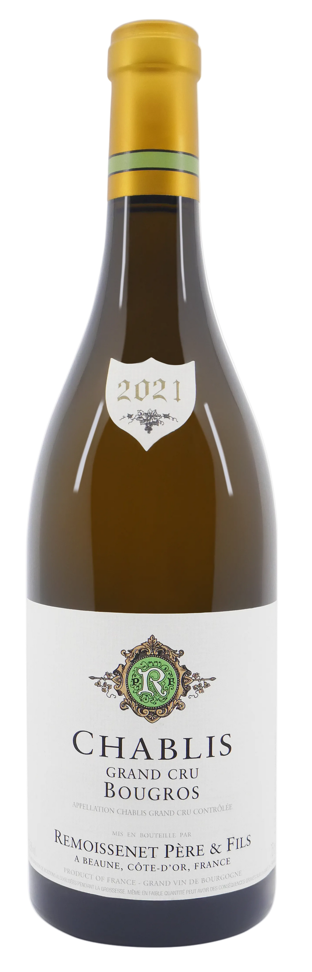 2021 Remoissenet Père et Fils Chablis Grand Cru Bougros Chablis France 750ml
