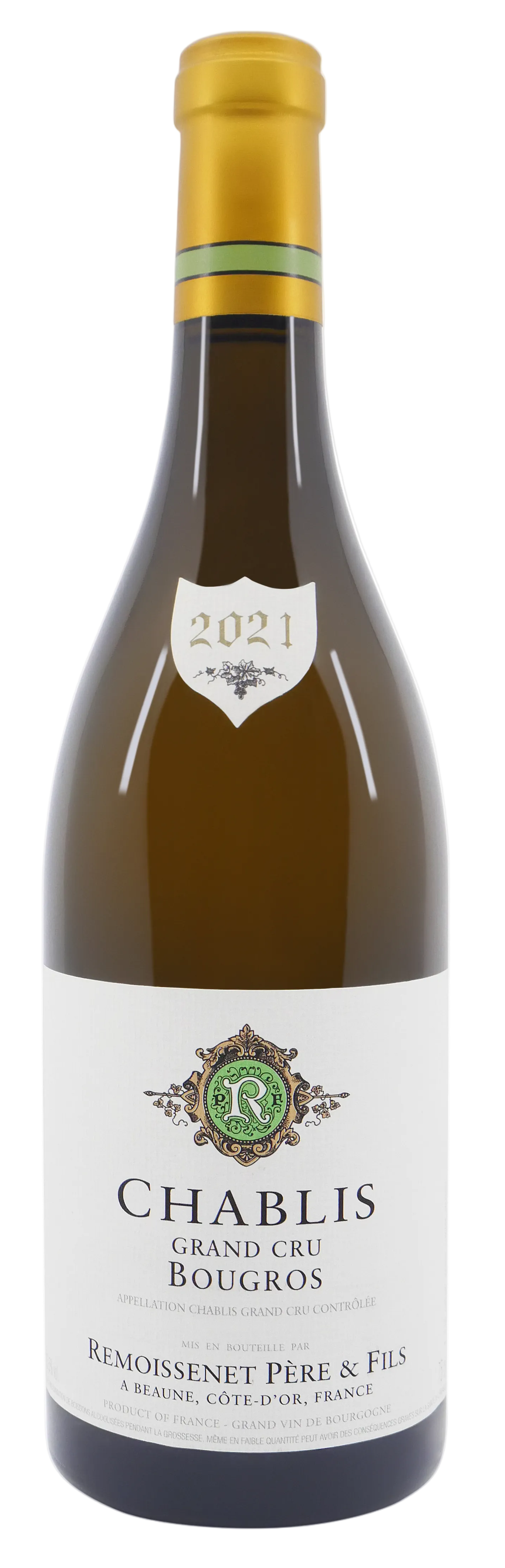 2021 Remoissenet Père et Fils Chablis Grand Cru Bougros Chablis France 750ml