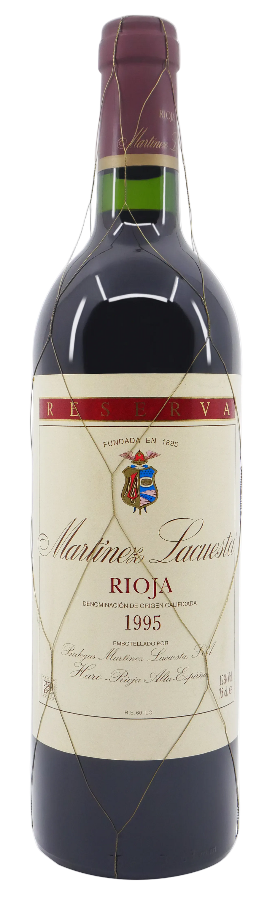 1995 Martínez Lacuesta Reserva Especial Rioja Spain 750ml