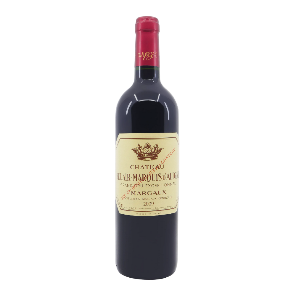2009 Chateau Bel Air-Marquis d’Aligre Margaux Bordeaux France 750ml
