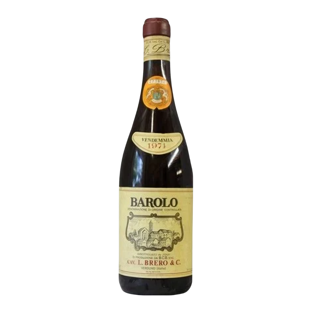 1971 Brero Barolo Monvigliero Piedmont Italy 750mL