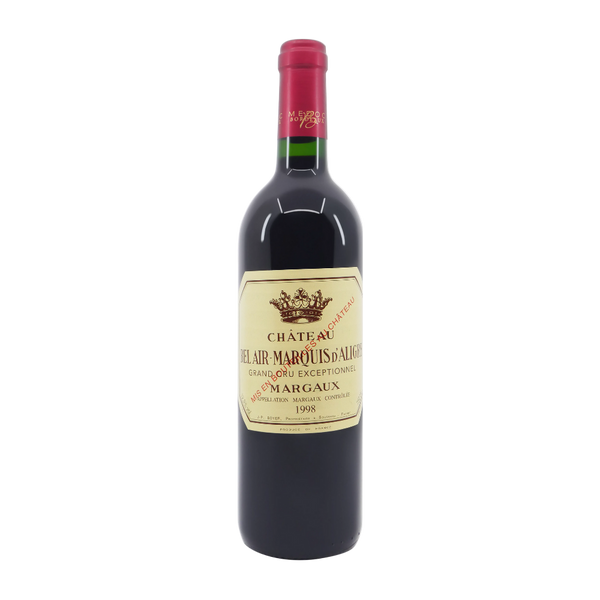 1998 Chateau Bel Air-Marquis d’Aligre Margaux