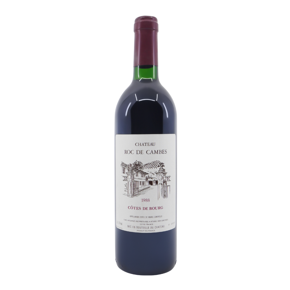 1988 Chateau Roc de Cambes Cotes de Bourg France 750mL