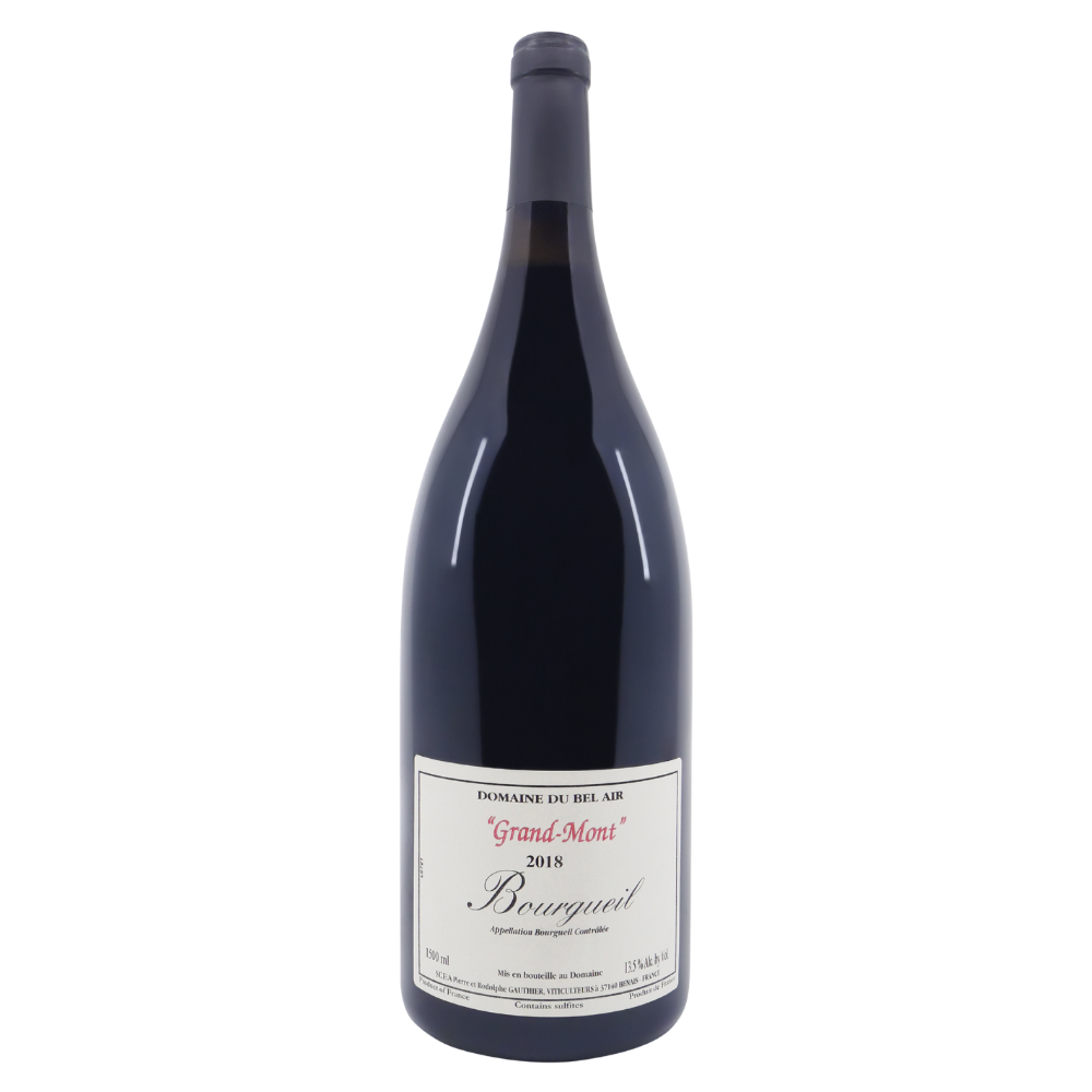 2018 Gauthier Pere et Fils Domaine du Bel Air Grand Mont Bourgueil Loire France 1500mL