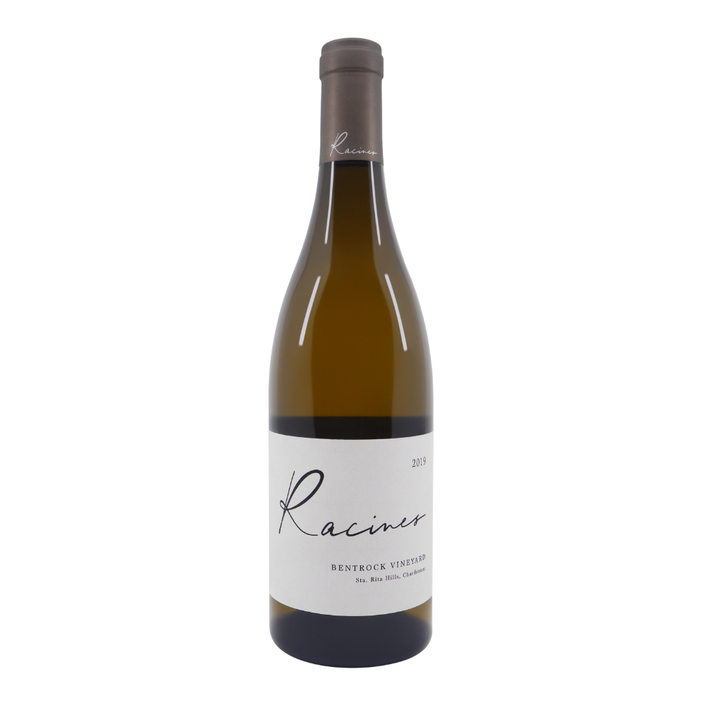 2019 Racines Chardonnay Bentrock Vineyard Santa Rita Hills California USA 750mL