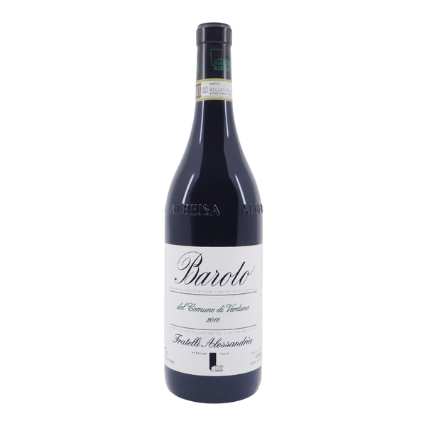 2018 Fratelli Alessandria Barolo del Comune di Verduno