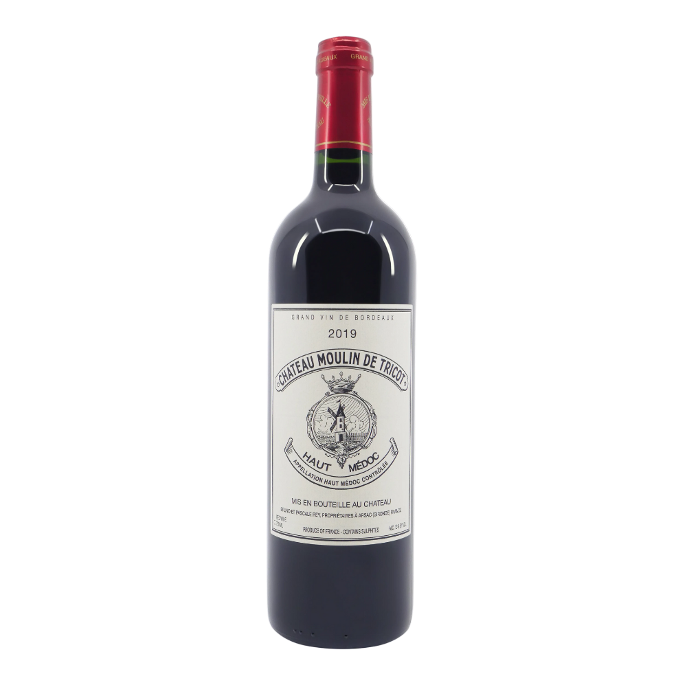 2019 Chateau Moulin de Tricot Haut-Medoc Bordeaux France 750ml