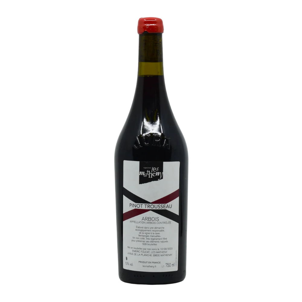 2021 Vignerons Les Matheny Pinot Trousseau Arbois Jura France 750mL