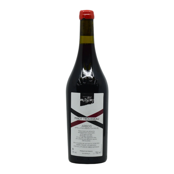 2021 Vignerons Les Matheny Pinot Trousseau Arbois