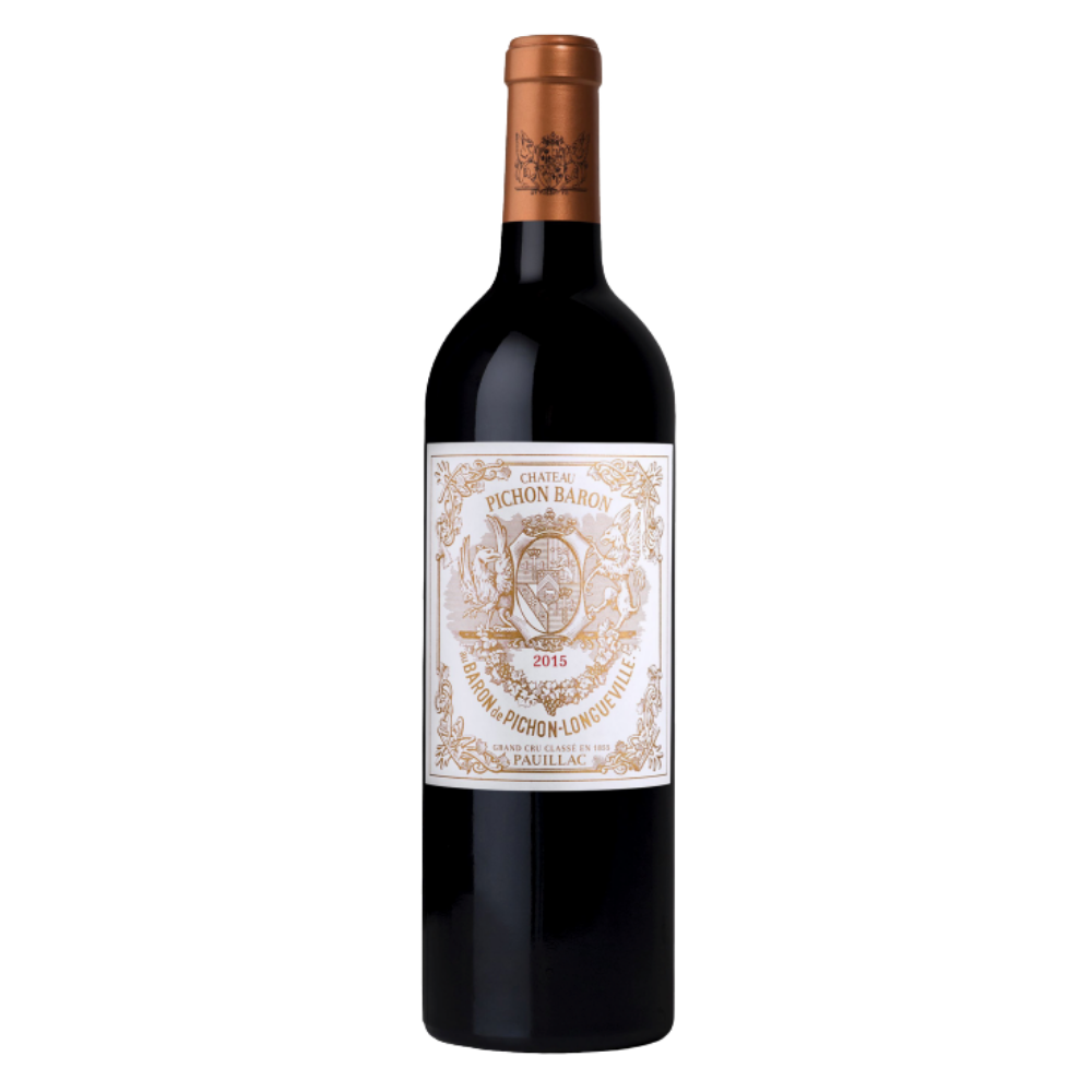 2015 Chateau Pichon Baron Pauillac Bordeaux France 1500mL