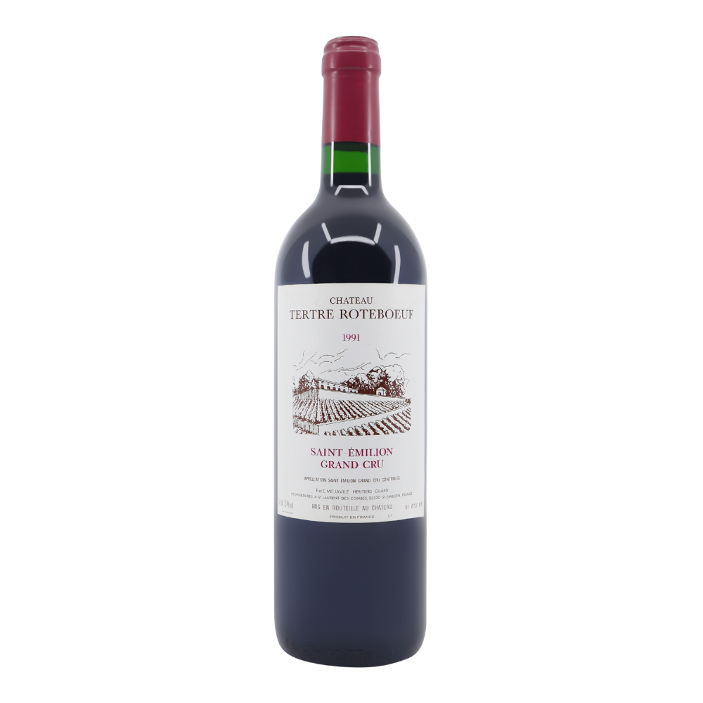 1991 Chateau Le Tertre Roteboeuf Saint-Emilion Bordeaux 750mL