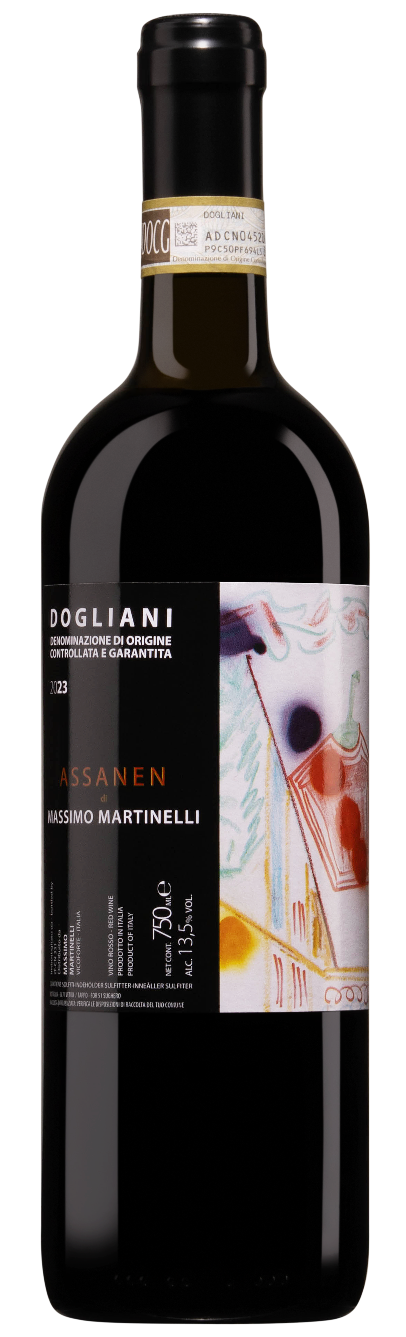 2023 Massimo Martinelli Dogliani 'Assanen' Dolcetto 750mL