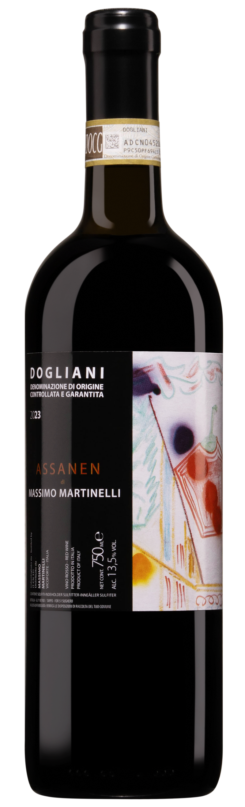 2023 Massimo Martinelli Dogliani 'Assanen' Dolcetto 750mL