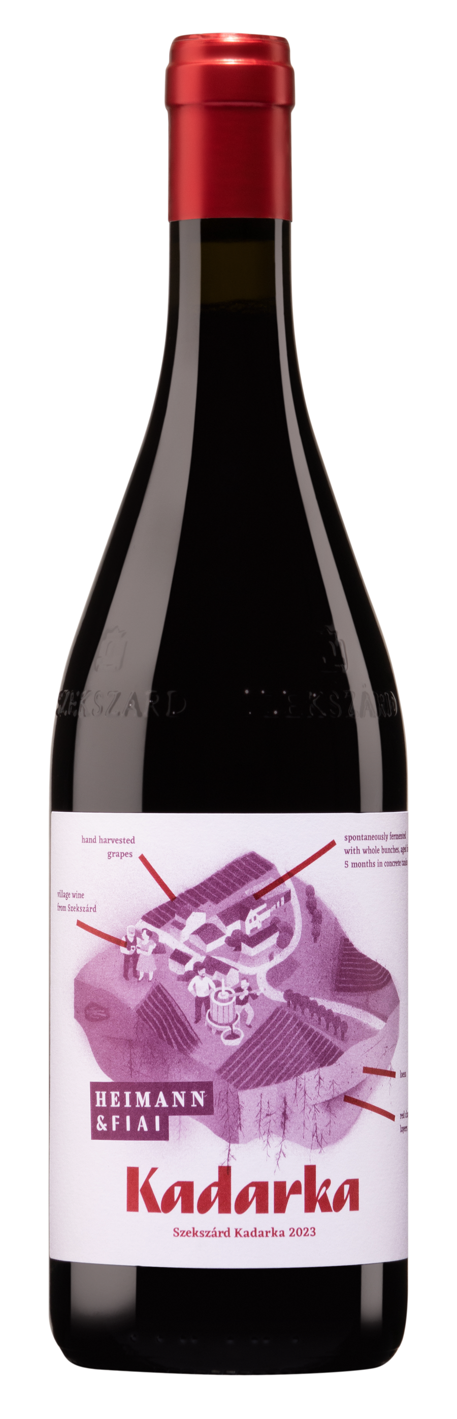 2023 Heimann & Fiai Kadarka Szekszard Hungary 750mL
