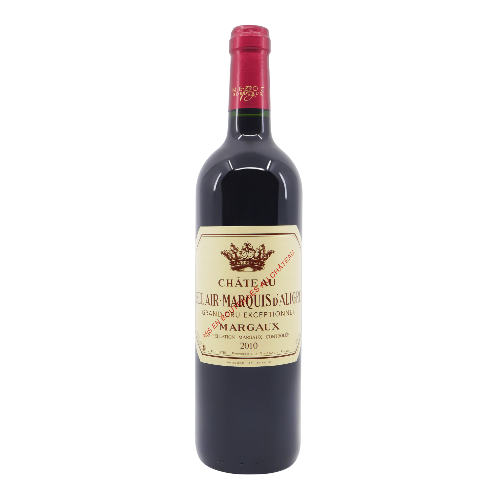 2010 Chateau Bel Air-Marquis d’Aligre Margaux Bordeaux France 750ml